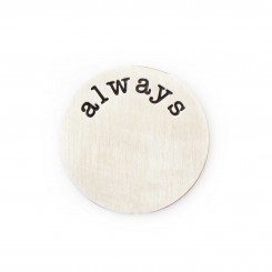 Always Plate - Silver Tone 